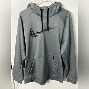 Gray Nike Therma-Fit Hoodie - Size XL